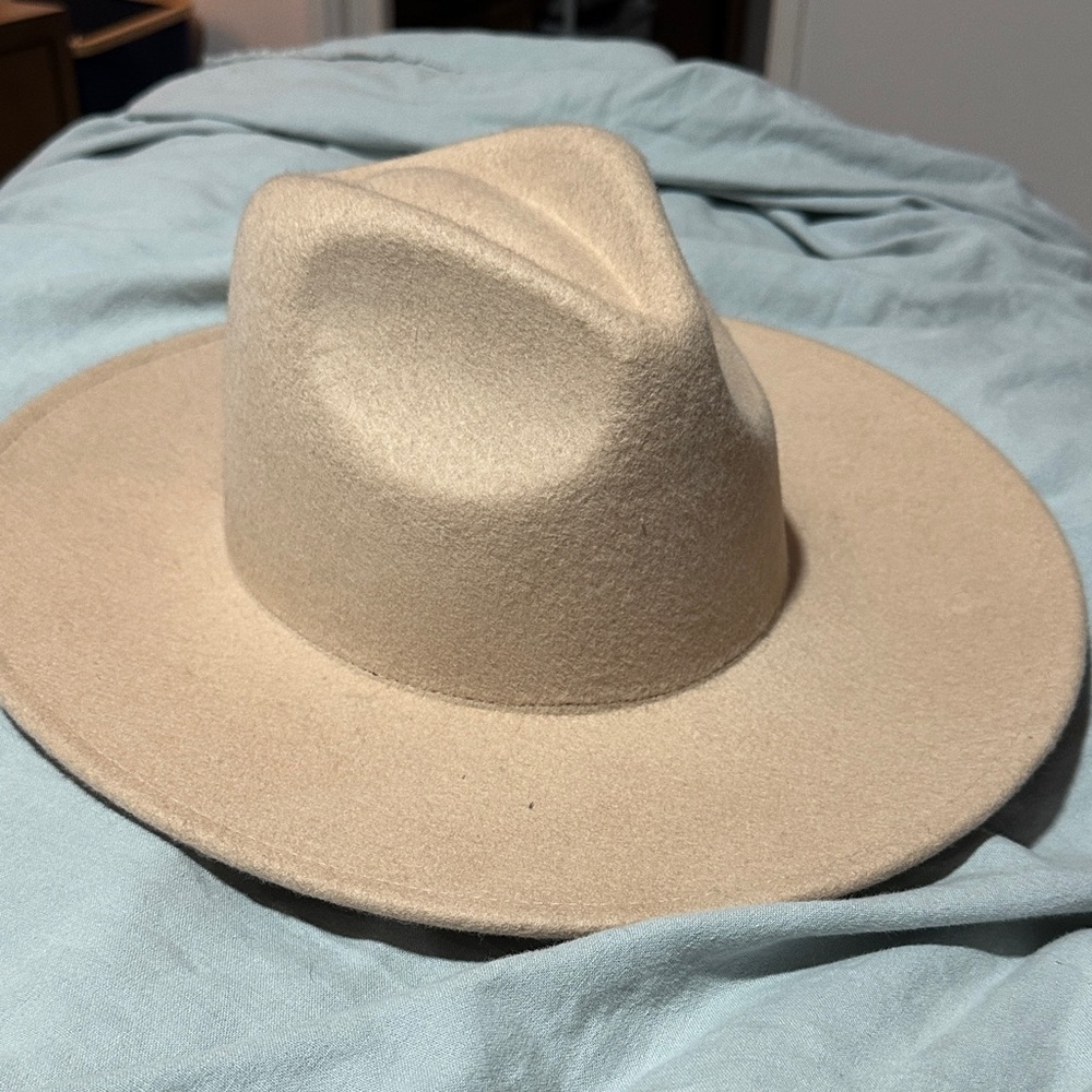 Elegant Cream Women's Fedora Hat